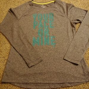 EUC Long sleeve running go dry tech shirt